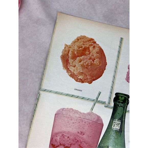 Vintage 1962 7-Up Print Paper Ad Advertisement - Picture 5 of 5